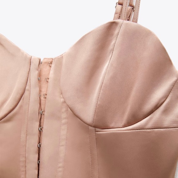 RUCHED TULLE CORSET DRESS - Picture 10 of 11